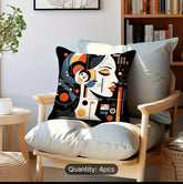Glitch Doll Cushion Covers Pack Of 4